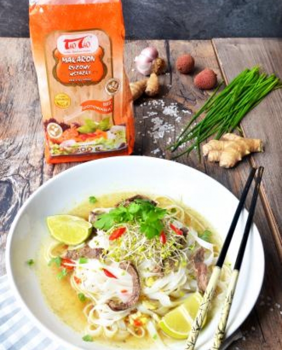 Wietnamska zupa pho z wołowiną TaoTao