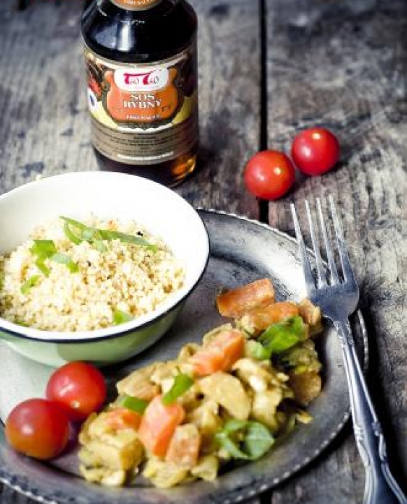Rozgrzewające curry z kuskusem