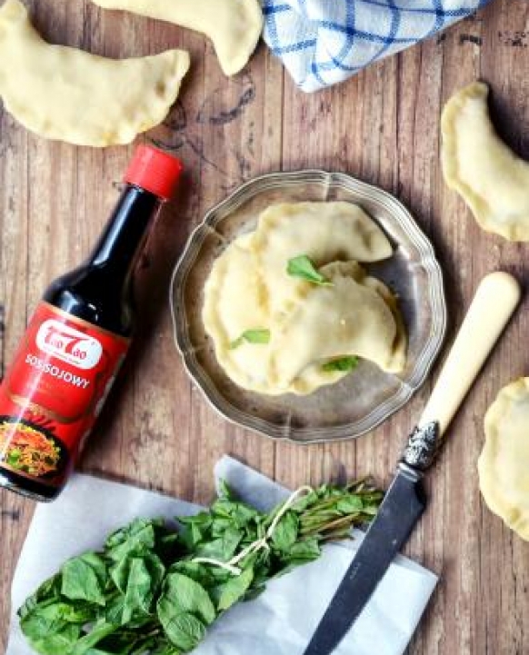 Pierogi z kaszką kus kus