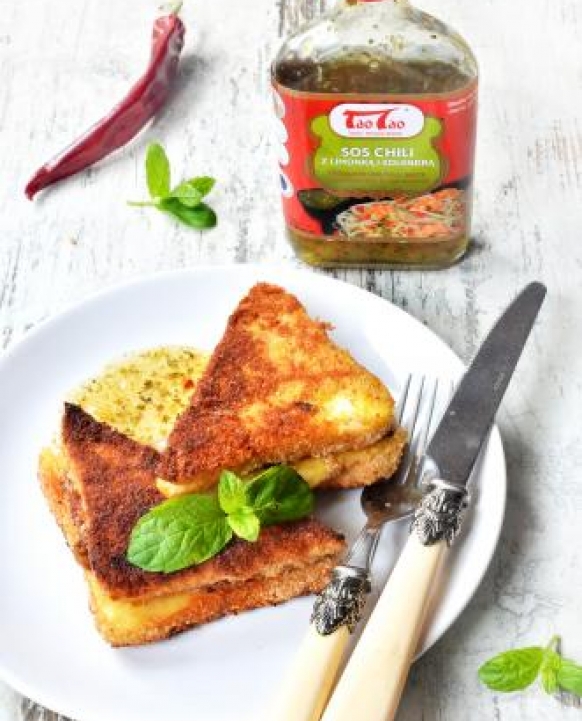 Smażone tosty z sosem chili limonka z kolendrą TaoTao