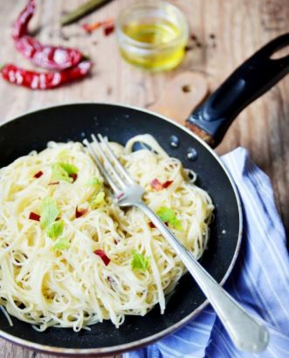 Spaghetti aglio olio e peperoncino TaoTao