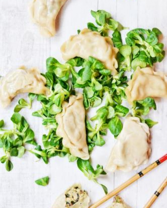 Pierogi z kaszą jaglaną