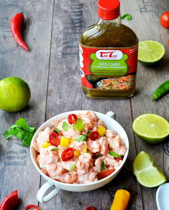 Ceviche z łososia